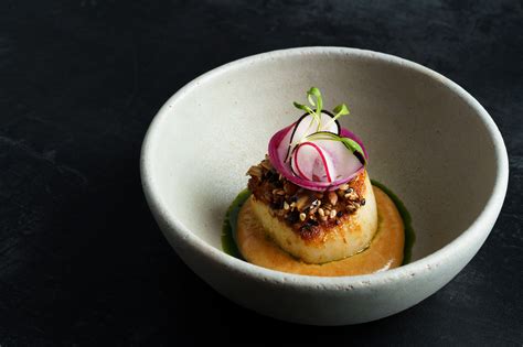 Scallop Dish Michelin