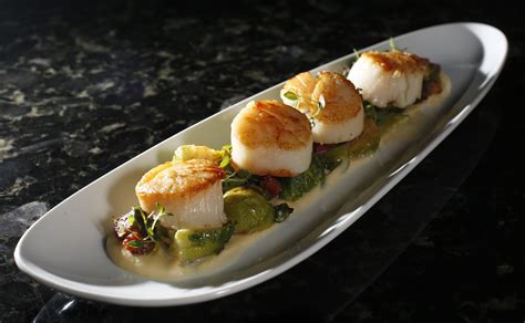 Scallops As Entree