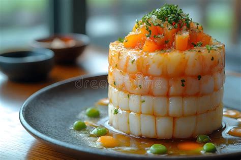 Scallops In Seafood Tower
