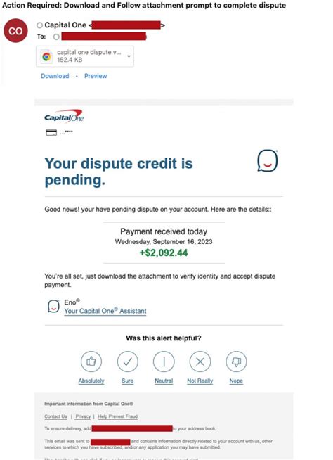 scam from capital one