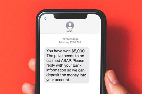 scam message