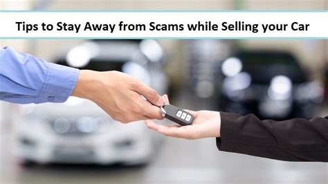 scams when selling your car
