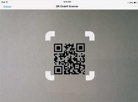 scan qr code with computer camera