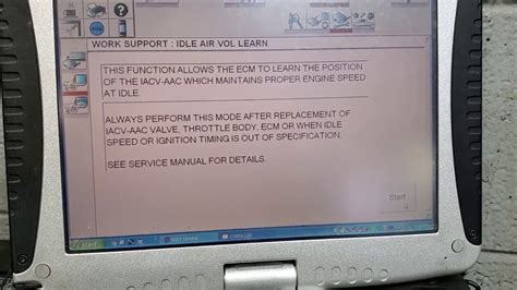 Scanner Relearn Idle