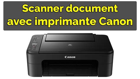 Scanner Un Document Sur Canon