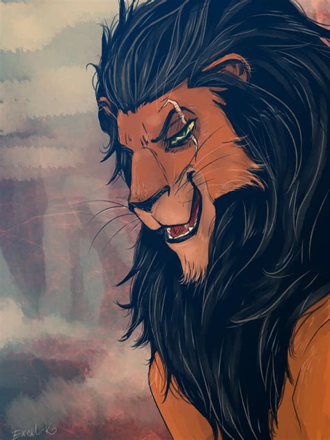 scar lion king art