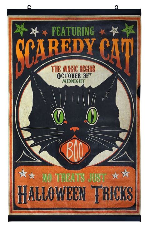 scaredy-cat halloween