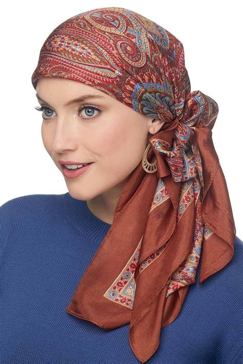 scarf on head fashion