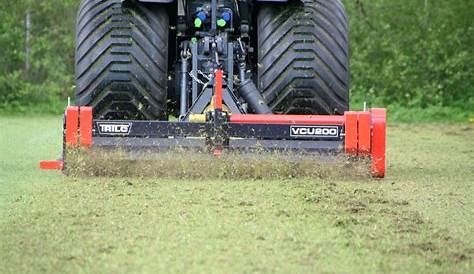 Scarificateur Micro Tracteur Râteau Frontal