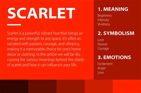 scarlet meaning in chinese