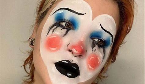 How To Do Scary Clown Makeup Step By | Saubhaya Makeup