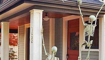 Scary Front Porch Halloween Decoration Ideas