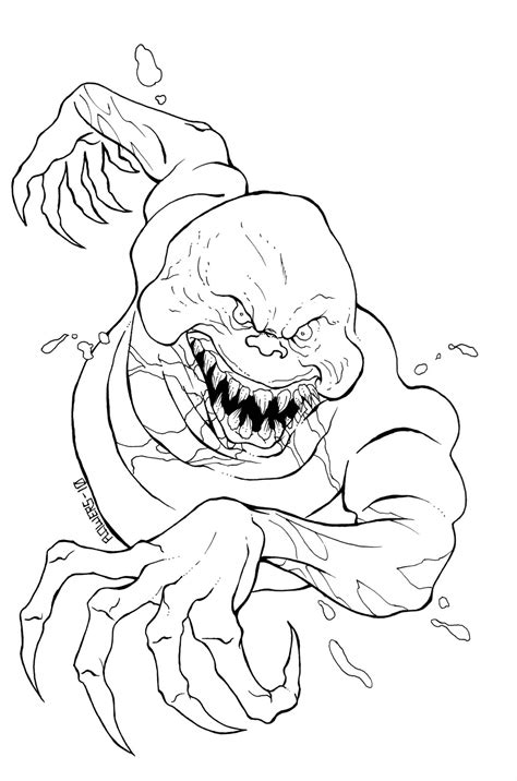 Scary Monster Coloring Pages To Print: A Spooky Adventure