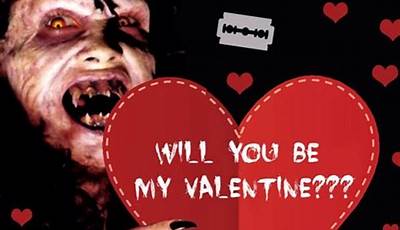 Scary Valentines Day Photoshoot