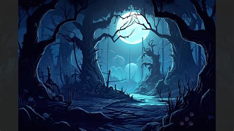 Unsettling Art: The Spine-Chilling Appeal of Scary Background Drawings