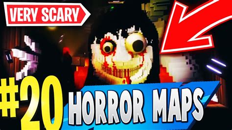 TOP 10 BEST HORROR Creative Maps In Fortnite Fortnite Horror Map CODES (SCARY) YouTube