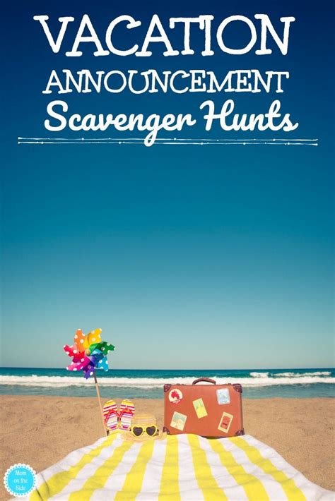 Disney Scavenger Hunt Awesome Vacation Surprise for Kids [Printable