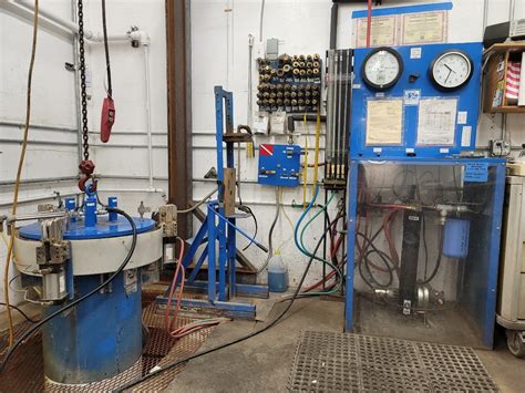 scba hydrostatic testing equipment