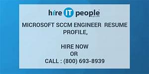 SCCM Engineer Industry