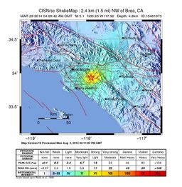 scec earthquake map