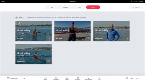 Scenic Rowing App