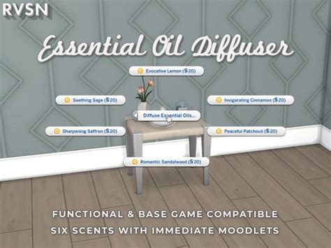 Scent To Be Oil Diffuser Sims 4