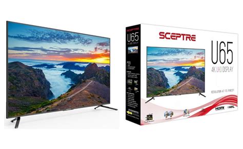Sceptre 65" Class 4K UHD LED TV HDR U650CVU