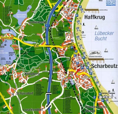 Scharbeutz Landkarte