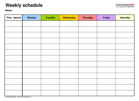 Monthly Employee Schedule Template Pdf Calendar Template 2022