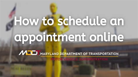 schedule appointment for driving test in md