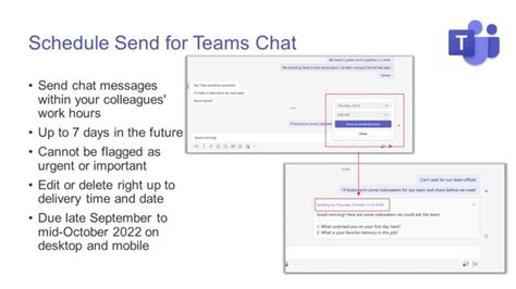 Schedule Posts On Microsoft Teams