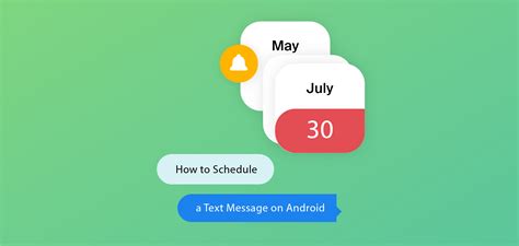 schedule send text messages android
