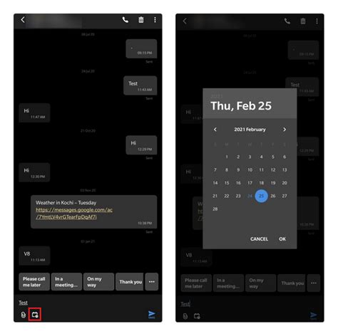 schedule text message android reddit
