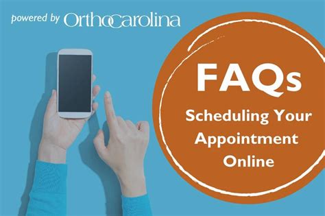 scheduling an appointment faqs