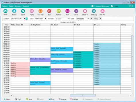 scheduling tool software for healthcare