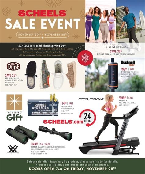 scheels black friday 2023 hours