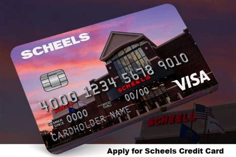 scheels credit card official site