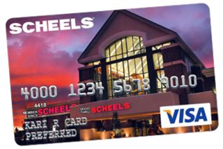 scheels credit card payment