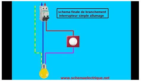 Schema Branchement Interrupteur Debflex De 2 Lampes Sur Double