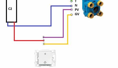 Schema Cablage Vmc Simple Flux Branchement VMC Schéma électrique Câblage Explication