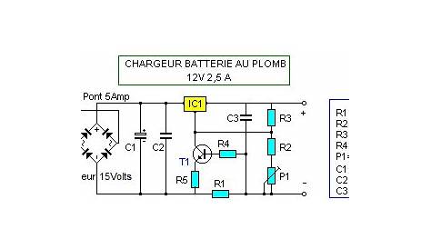 Schema Chargeur Batterie 12v 24v DemaxDe