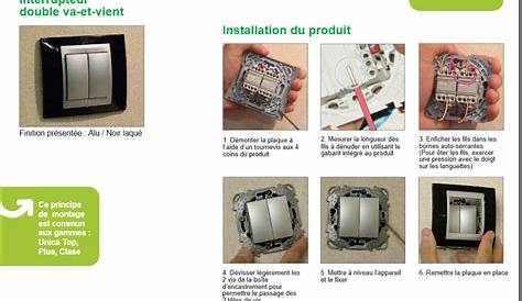 cablage double va et vient schneider schema electrique