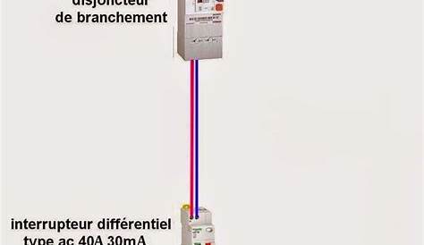 Schema Electrique Avec Disjoncteur Differentiel Schémas électriques Interrupteur Différentiel AC, A Et