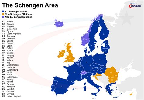 schengen map 2024