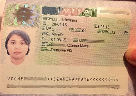 schengen visa switzerland philippines