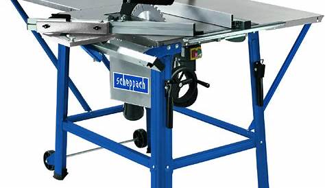 Scheppach Ts310 TS310 12" Saw Table C/w Sliding Table Carriage