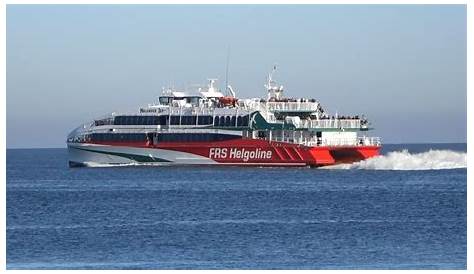 MS "Helgoland" auf der Rückfahrt von Helgoland nach Wilhelmshaven