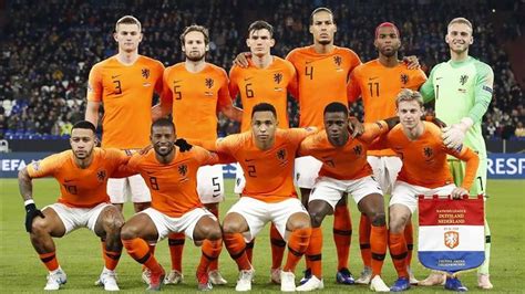 schijnt over het nederlands elftal te gaan