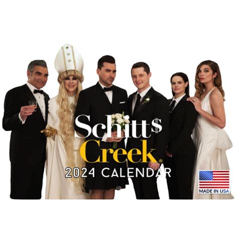 Schitt&#039;s Creek 2024 Wall Calendar