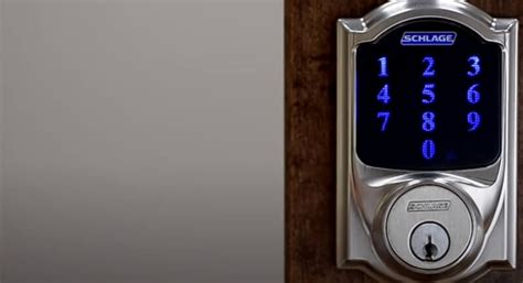 schlage lock change code